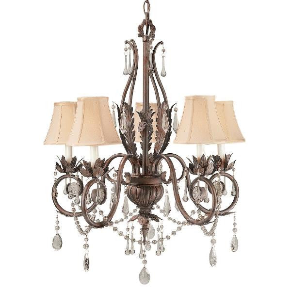 5 Light Berkeley Square Chandelier